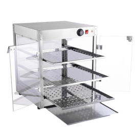 Yescom 3 Tier 110v Commercial Countertop Food Pizza Warmer 750w